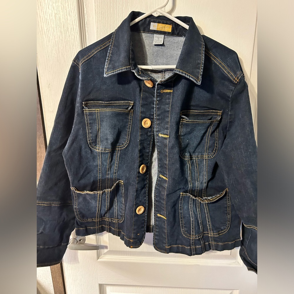 Dark Blue Jean Jacket